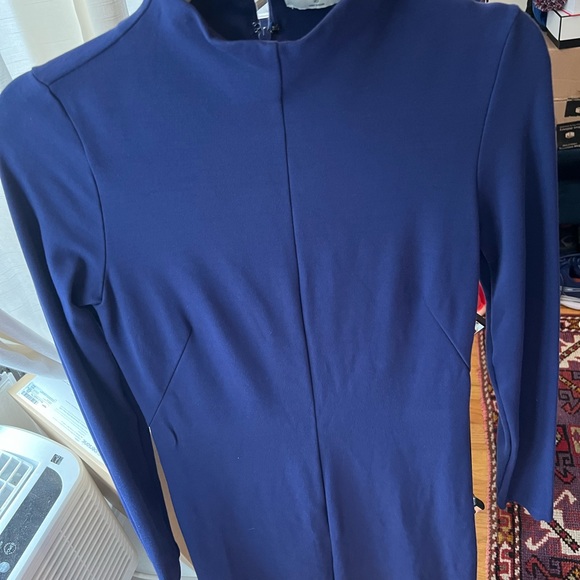 EUC Babaton (Aritzia) Zachary Dress in Blue Depths - Picture 5 of 5